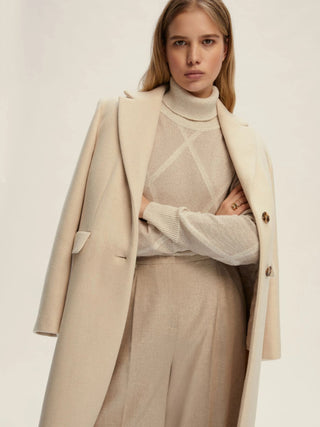 Maglia oversize con collo alto