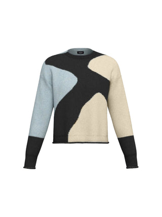 Maglia dritta con lurex