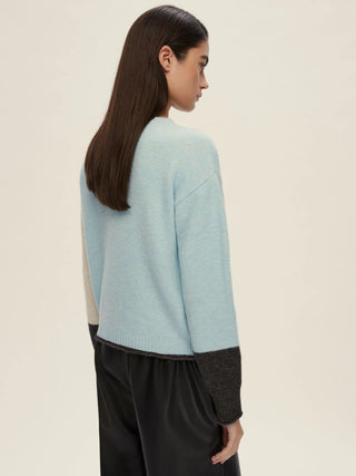 Maglia dritta con lurex