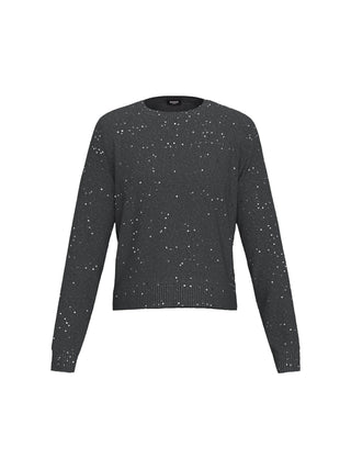 Maglia in filato comfy con paillette