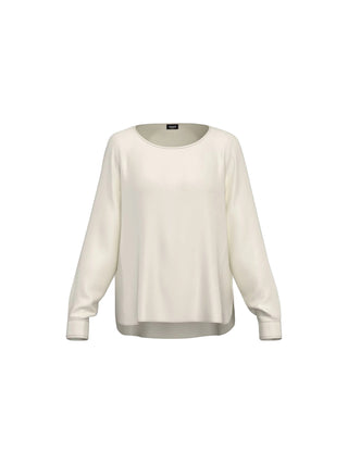 Blusa in raso stretch