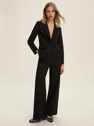 Pantaloni dritti stretch