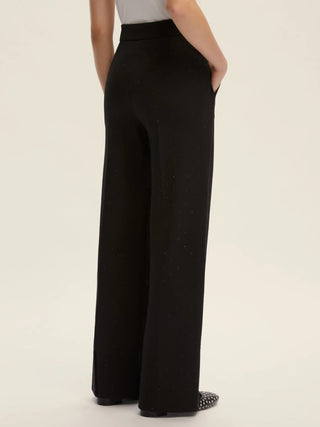 Pantaloni dritti stretch