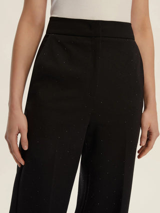 Pantaloni dritti stretch