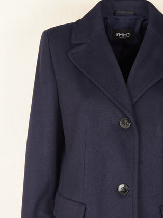 Cappotto in panno soft