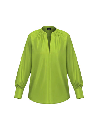 Blusa in raso di viscosa