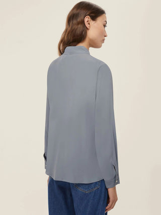 Camicia in misto seta