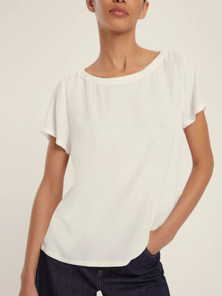 Blusa in misto seta