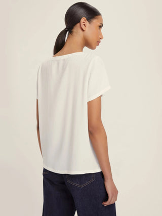 Blusa in misto seta