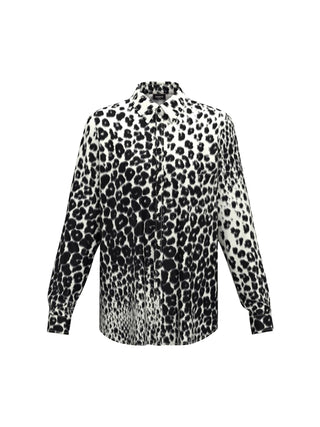 Camicia in twill stampato