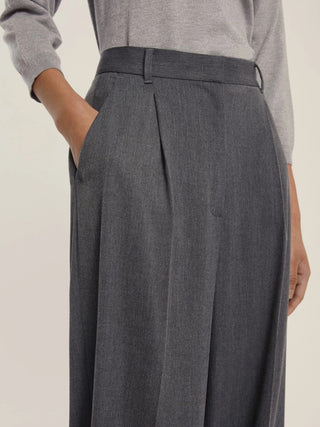 Pantalone ampio in viscosa strech