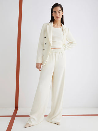 Pantalone in envers satin