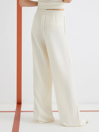 Pantalone in envers satin