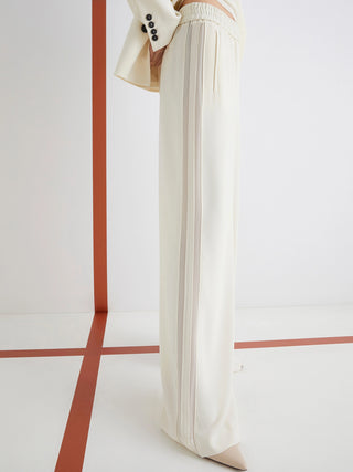 Pantalone in envers satin
