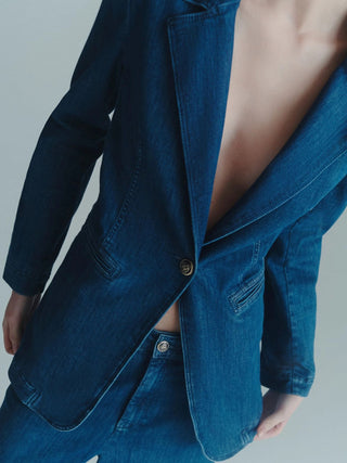 Blazer in denim