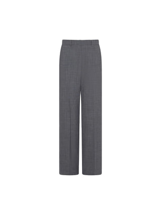 Pantalone dritto in misto lana