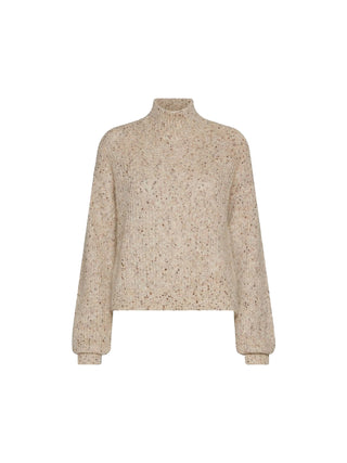 Maglia in mohair e alpaca