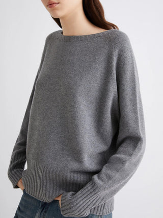 Maglia oversize in misto cashmere