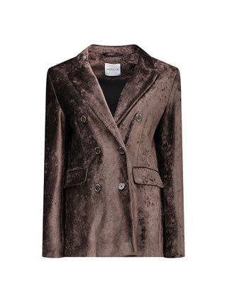Blazer in velluto a coste