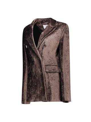 Blazer in velluto a coste