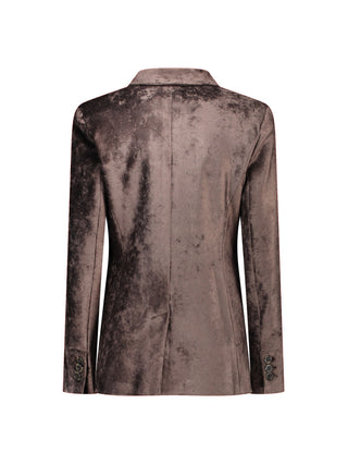 Blazer in velluto a coste