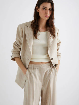 Blazer in tela stretch