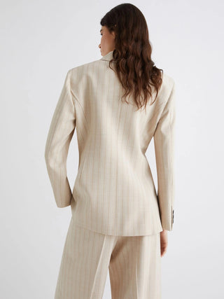 Blazer in tela stretch