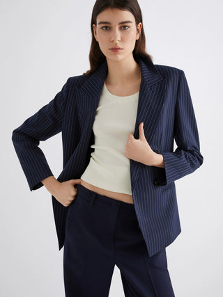 Blazer in tela stretch