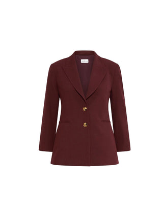 Blazer in tela di misto viscosa