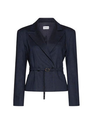 Giacca corta con cintura