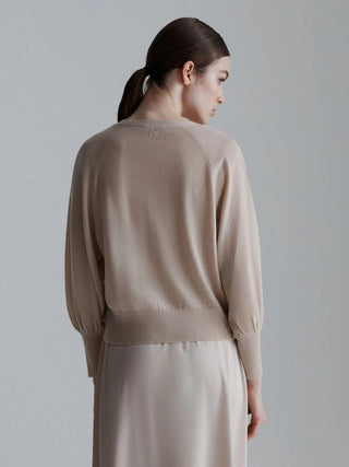 Cardigan in pura lana extrafine