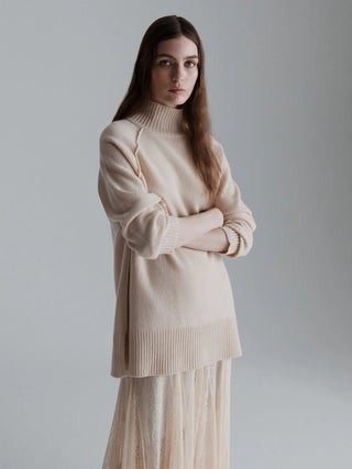 Maglia con collo alto