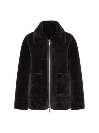 Giacca cocoon reversibile