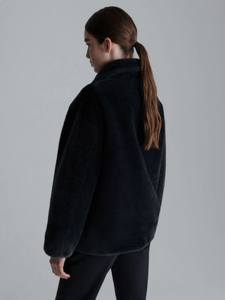 Giacca cocoon reversibile