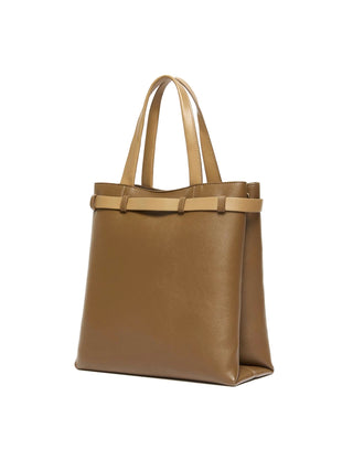 Tote verticale con cintura