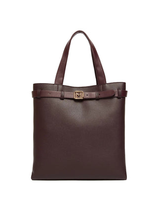 Tote verticale con cintura