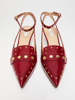 Slingback in ecopelle