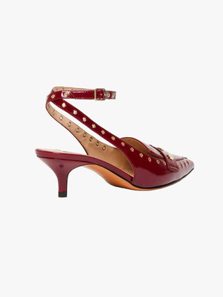 Slingback in ecopelle
