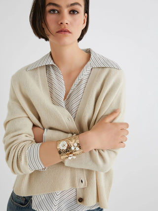 Bangle con rose smaltate