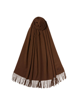 Sciarpa con frange