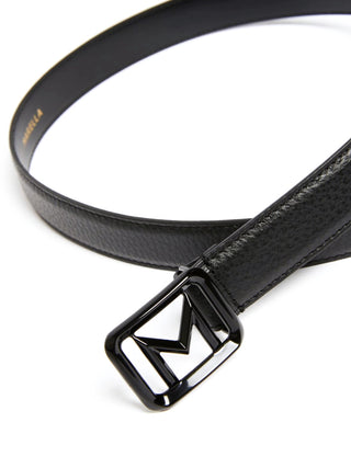 Cintura con fibbia verniciata