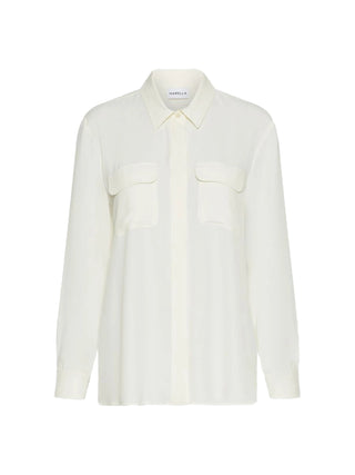 Camicia in misto seta