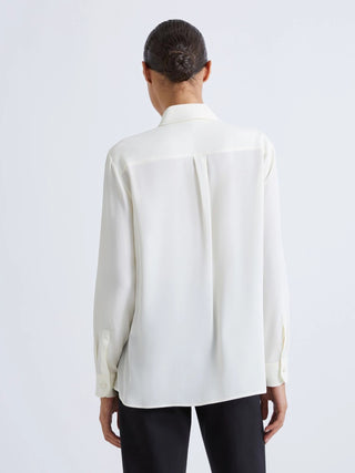 Camicia in misto seta