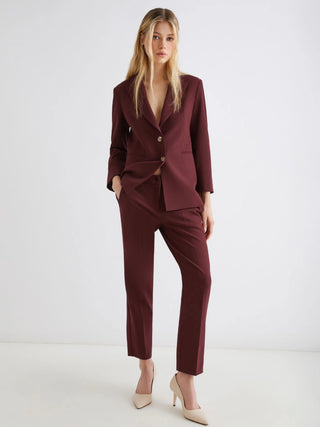 Pantaloni in viscosa stretch