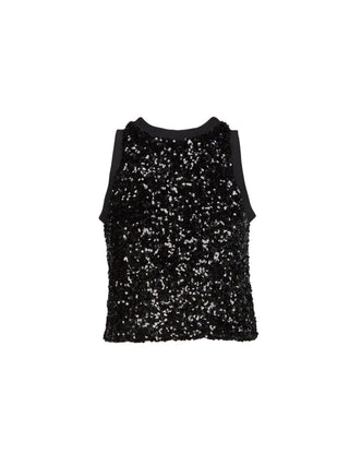 Top con paillettes