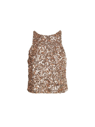 Top con paillettes