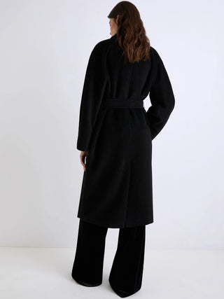 Cappotto doppiopetto in beaver