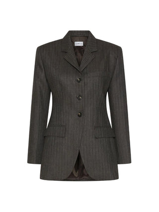 Blazer aderente a tre bottoni