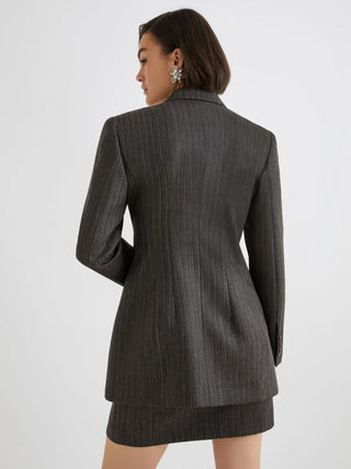 Blazer aderente a tre bottoni