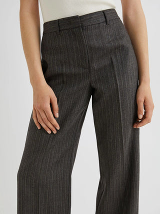 Pantalone dritto in pura lana